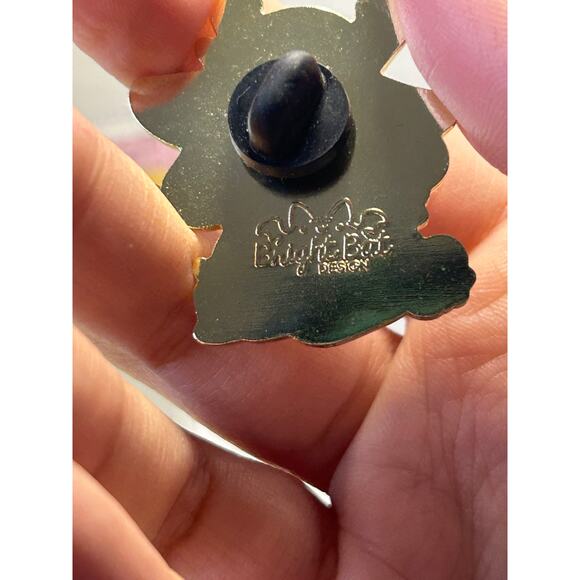 Bright Bat Enamel Pin Cottage Cryptids Jackalope - Picture 4 of 11